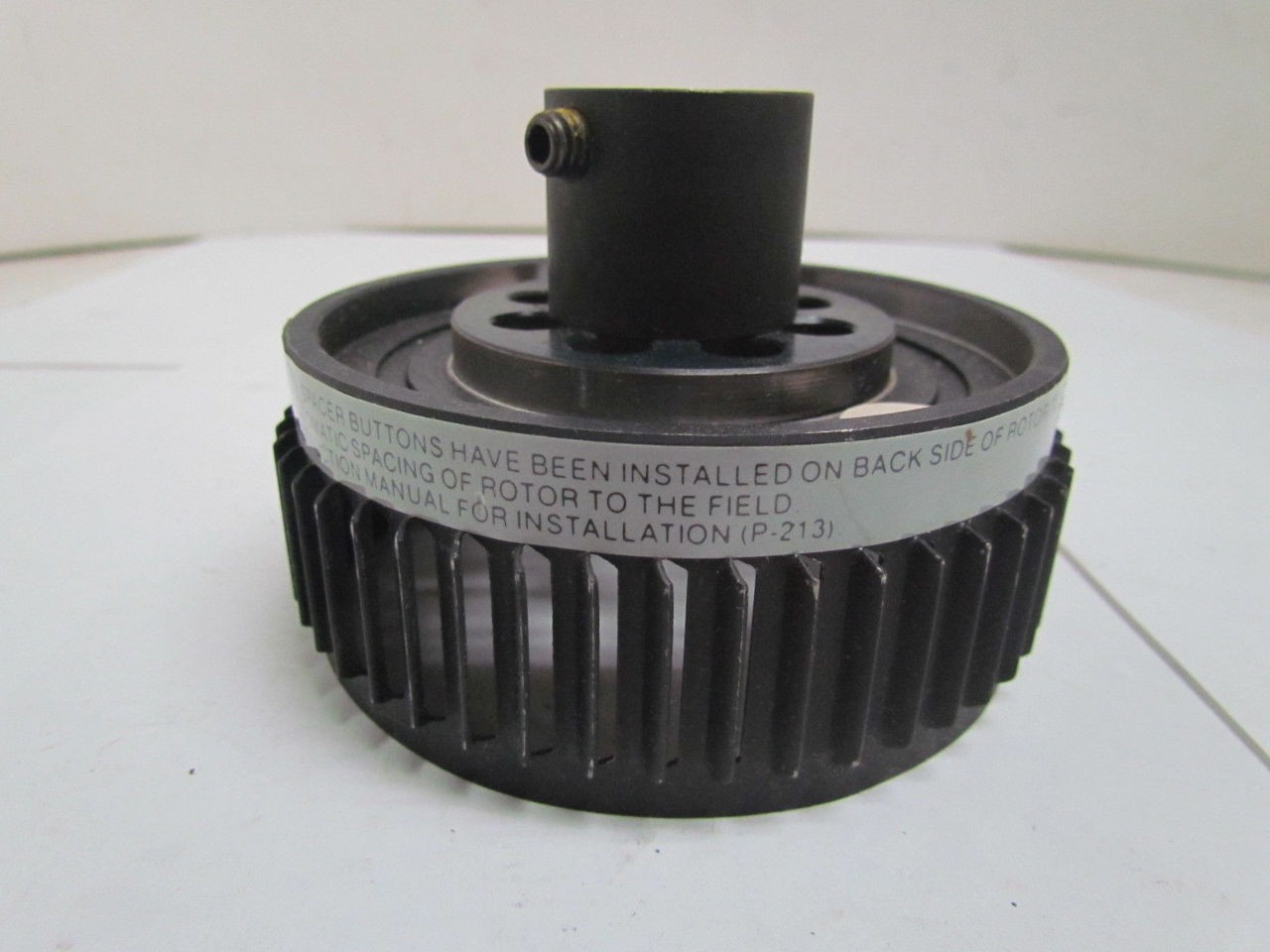 Warner Electric 5370 751 010 Rotor with fan and hub EM-50 5/8″ finished bore NIB