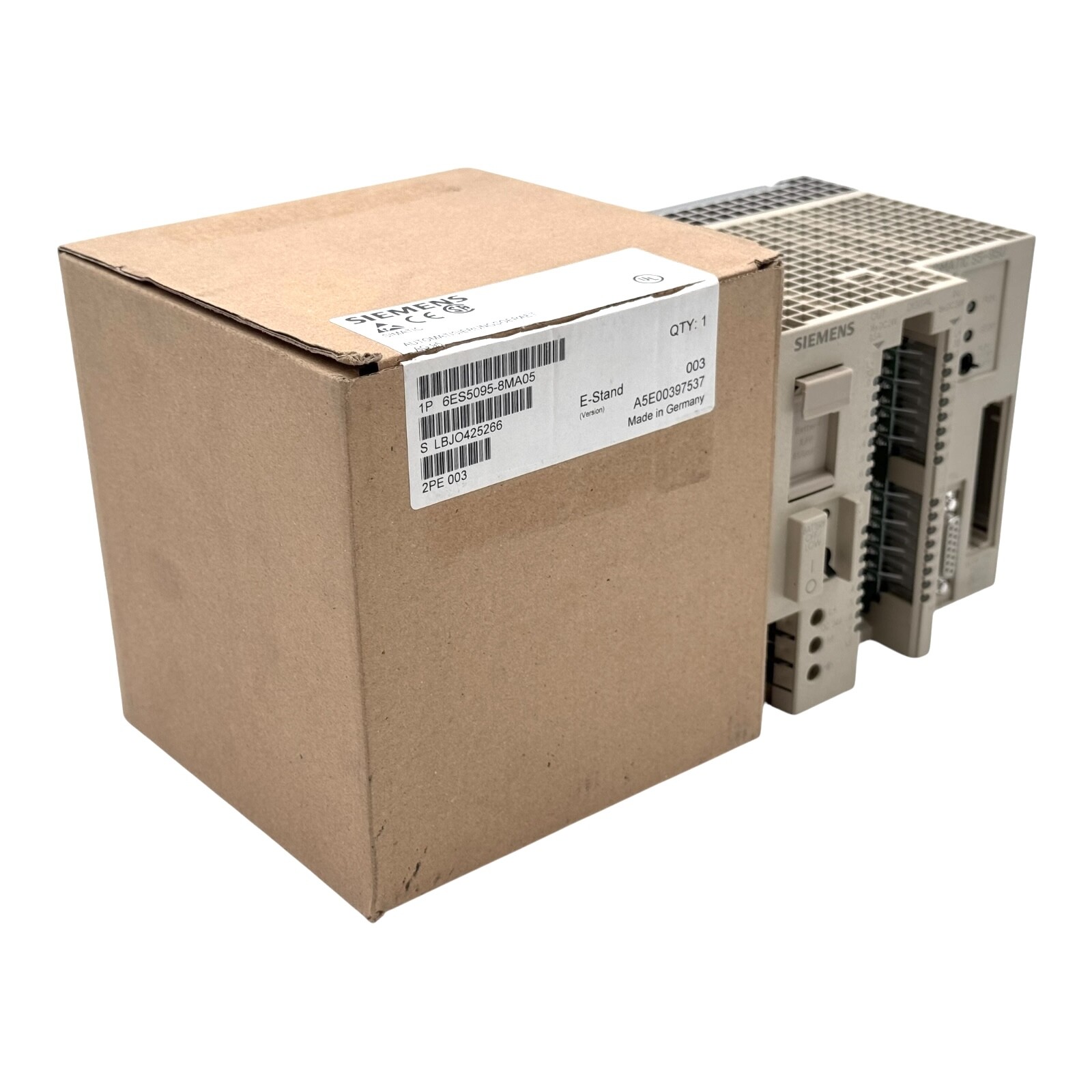 Siemens SIMATIC S5 6ES5095-8MA05 E-stand: 03 compact device S5-95U -unused/original packaging-