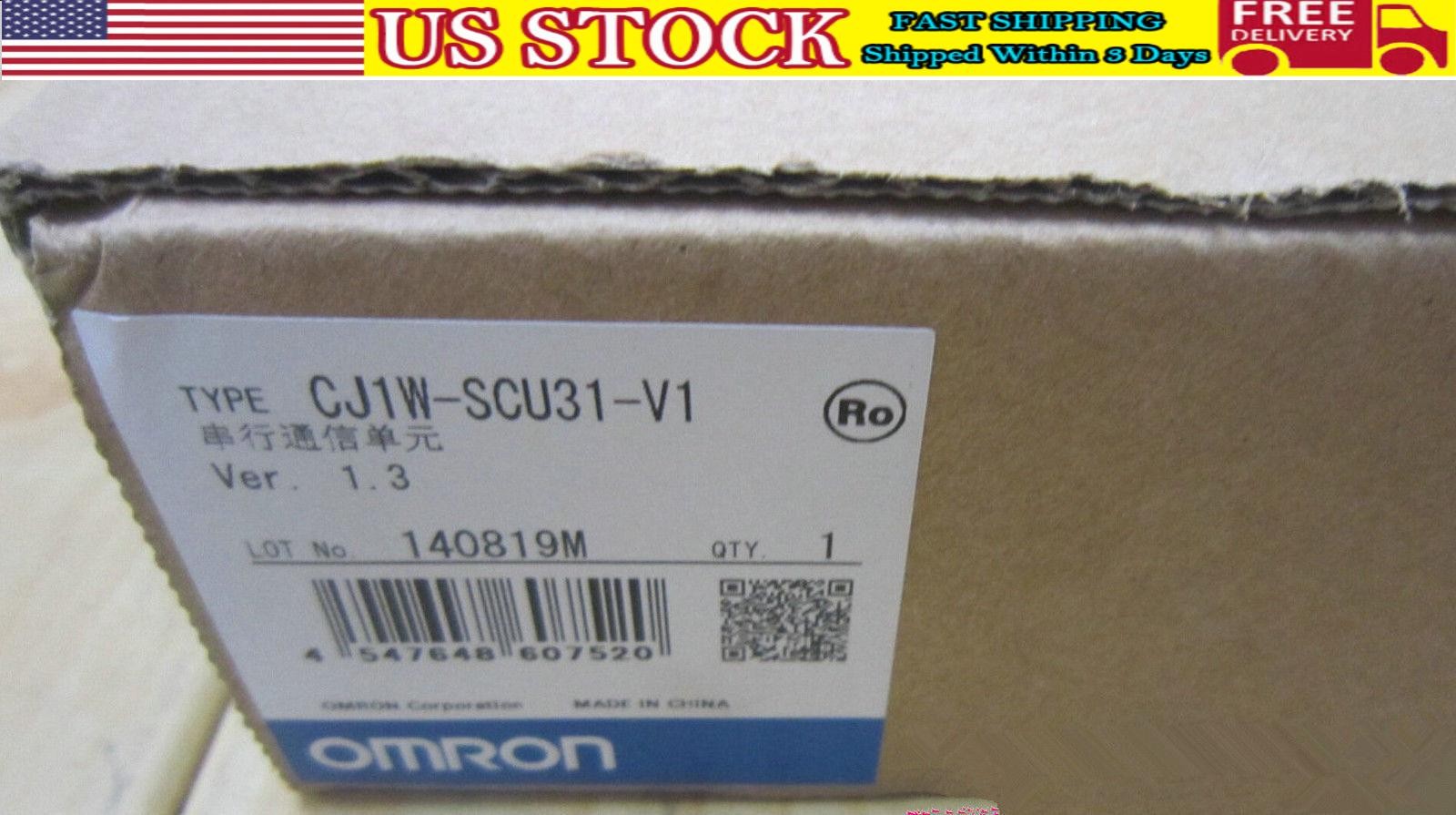 Omron CJ1W-SCU31-V1 PLC Module CJ1WSCU31V1 New In Box US Free TAX