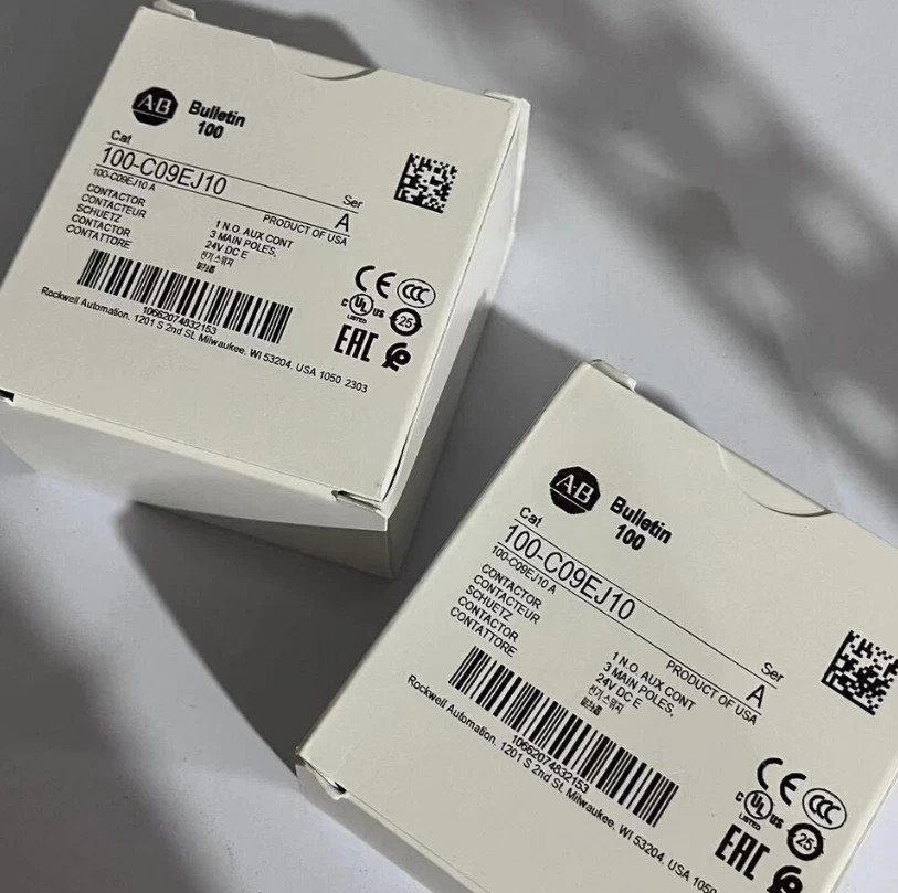 1PCS Brand New Allen Bradley 100-C09EJ10 IEC 9A Contactor 24VDC Fast Shippin
