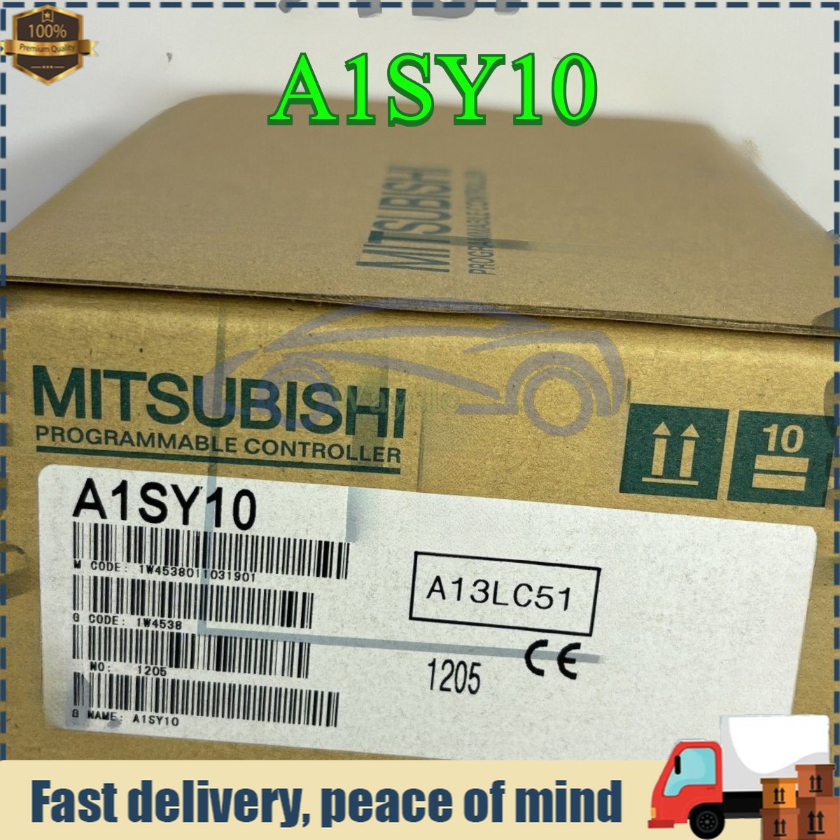 A1SY10 1pcs Mitsubishi OUTPUT Module New In Box One Year Warranty Fast Shipping