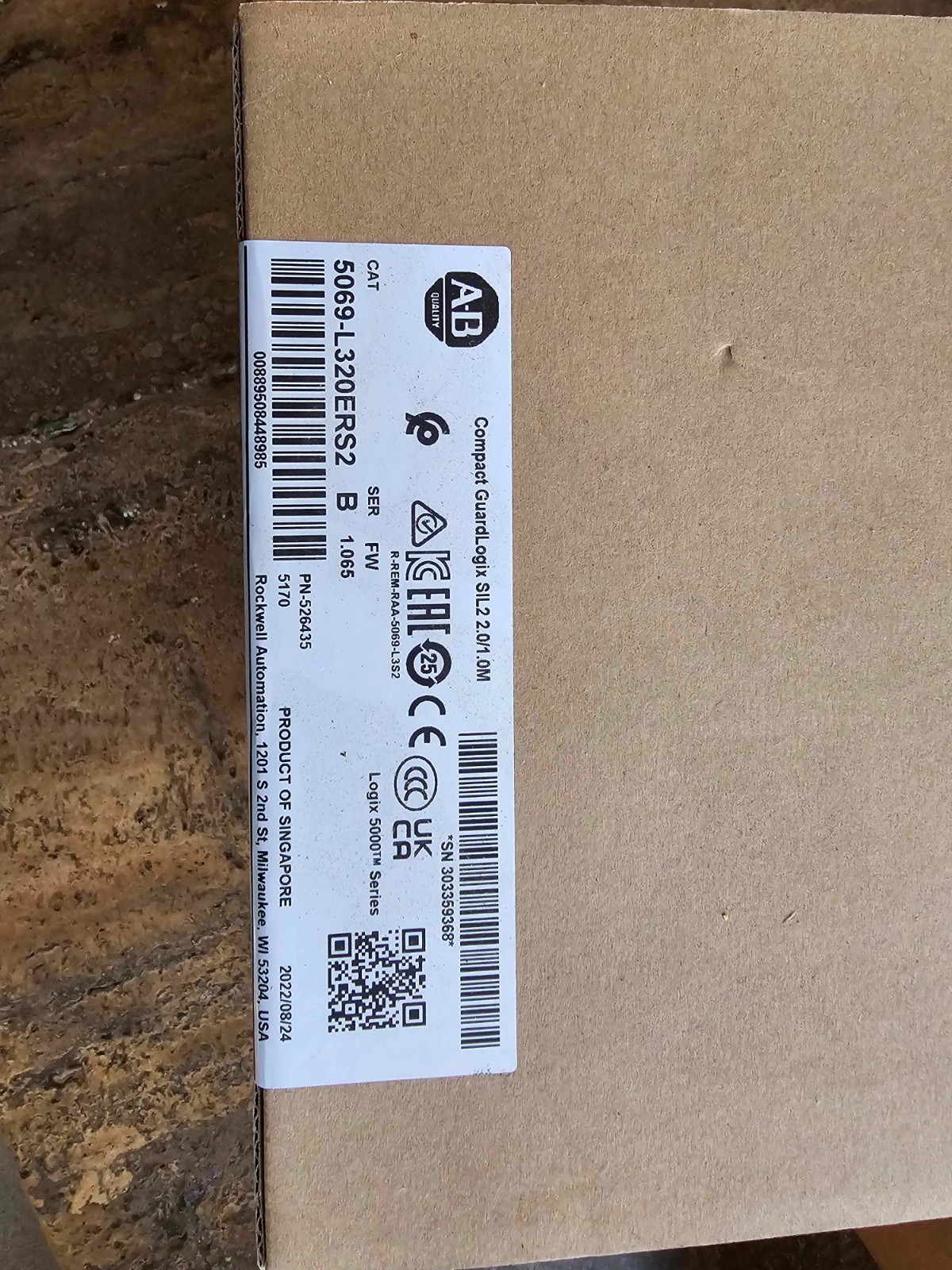 Allen Bradley 5069-L320ERS2