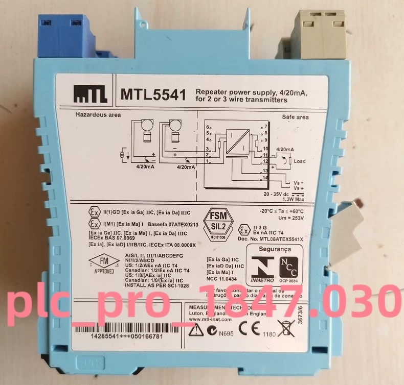 1PCS New EATON MTL MTL5541 Isolation Safety Barrier MTL-5541 Fast delivery