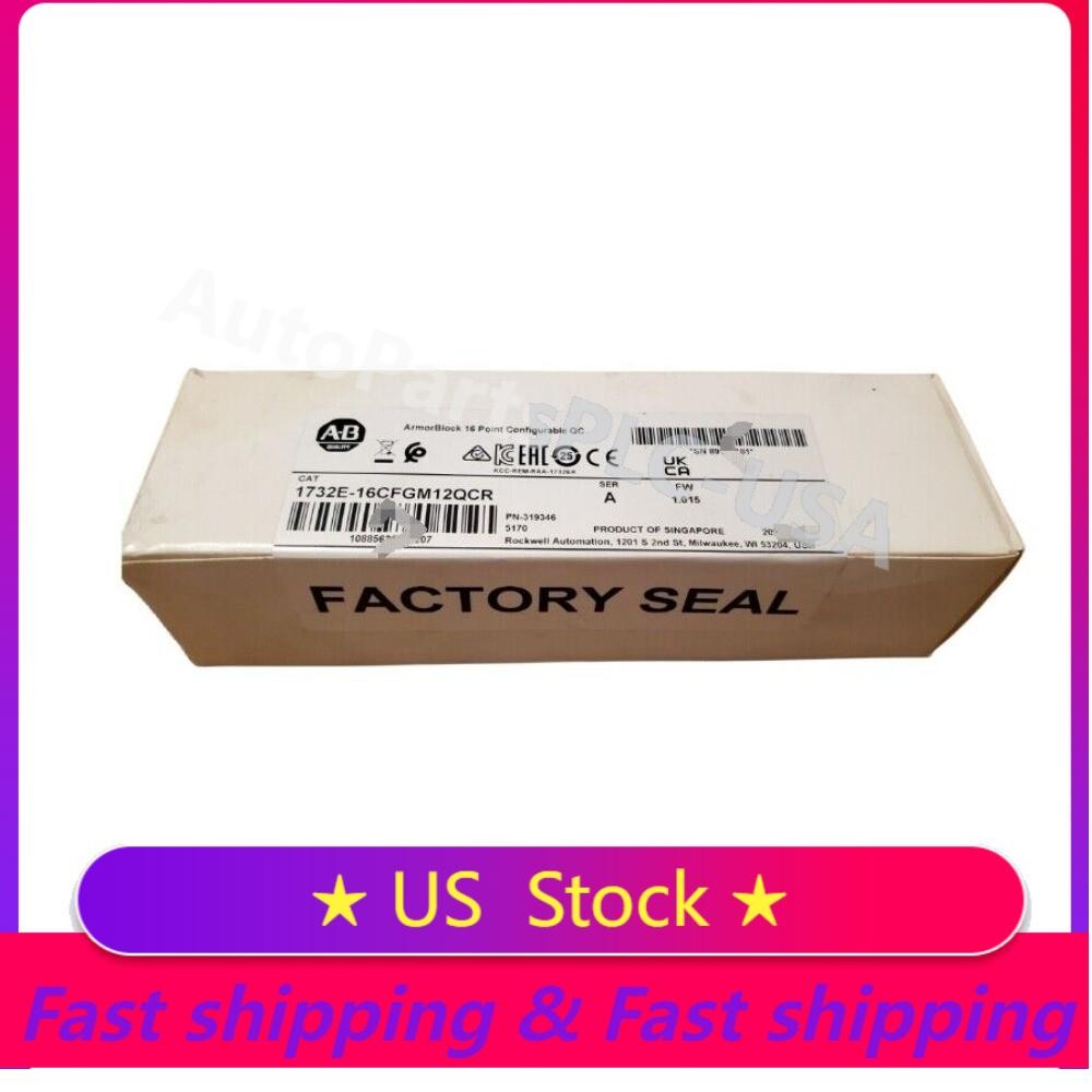 AB 1732E-16CFGM12QCR Allen-Bradley Armor Block Factory Sealed Box US Free Tax