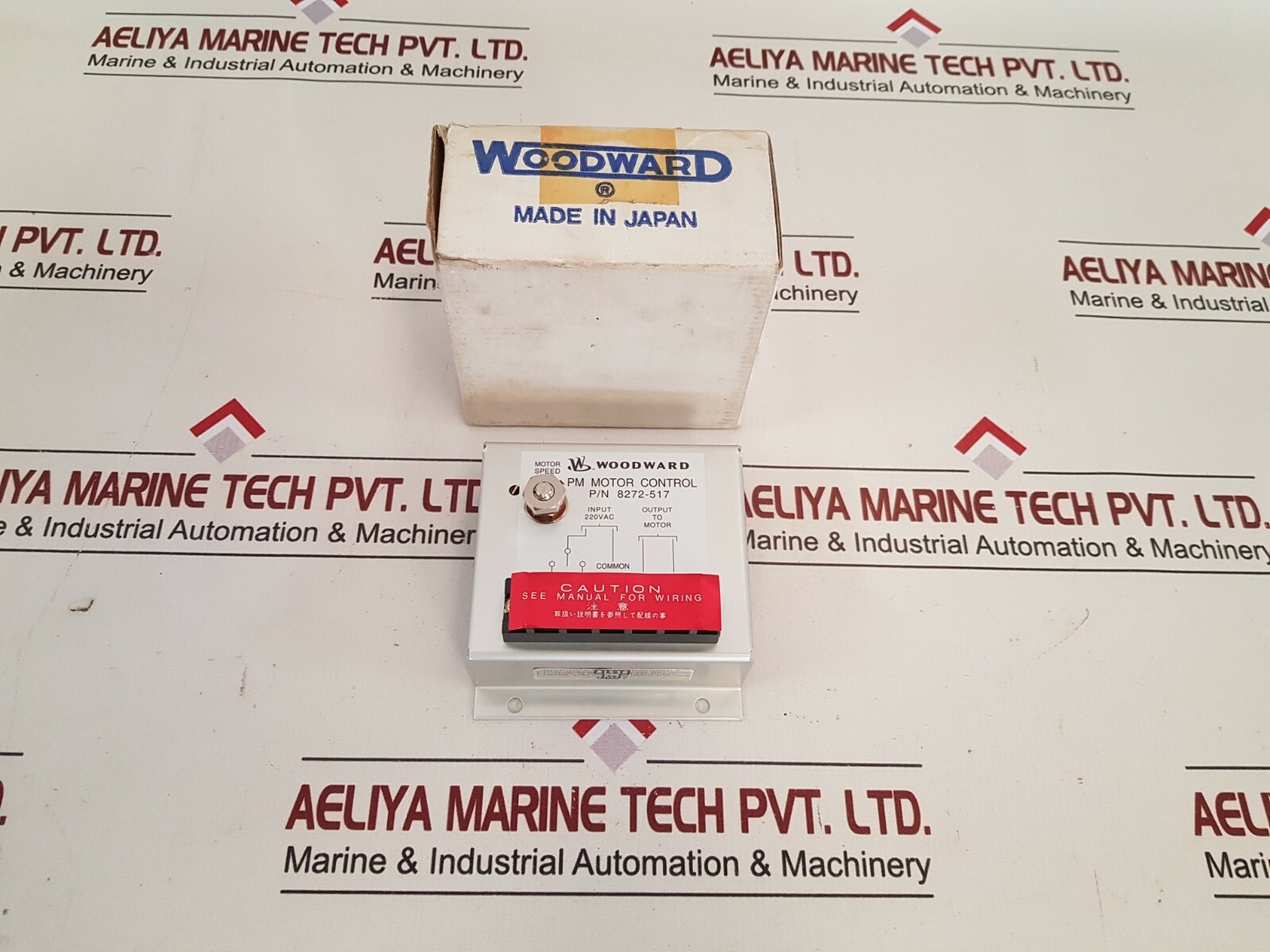 WOODWARD 8272-517 PM Motor Control 220VAC