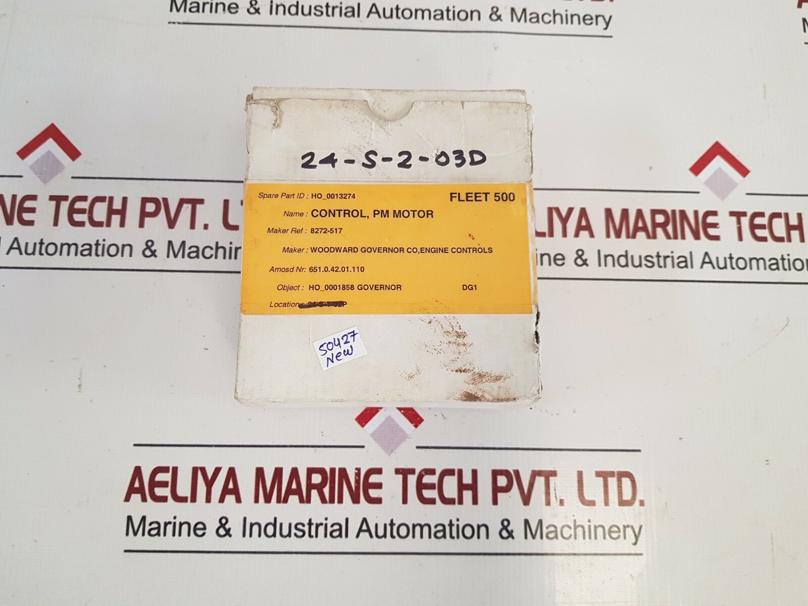WOODWARD 8272-517 PM Motor Control 220VAC
