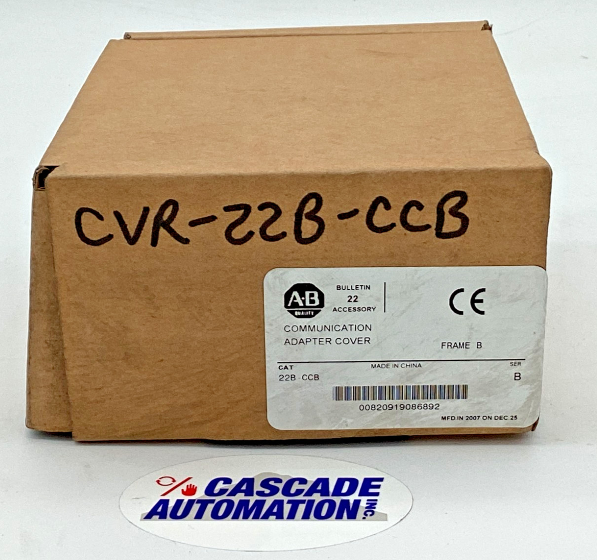 ALLEN-BRADLEY 22B-CCB POWERFLEX 40 FRAME B COMMUNICATION ADAPTER COVER