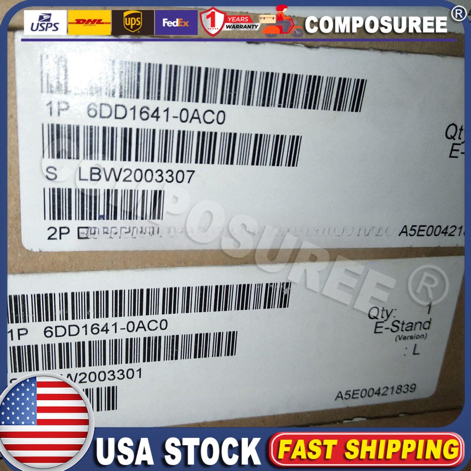New Siemens 6DD1641-0AC0 6DD1 641-0AC0 SIMADYN D BINARY INPUT/OUTPUT MODULE