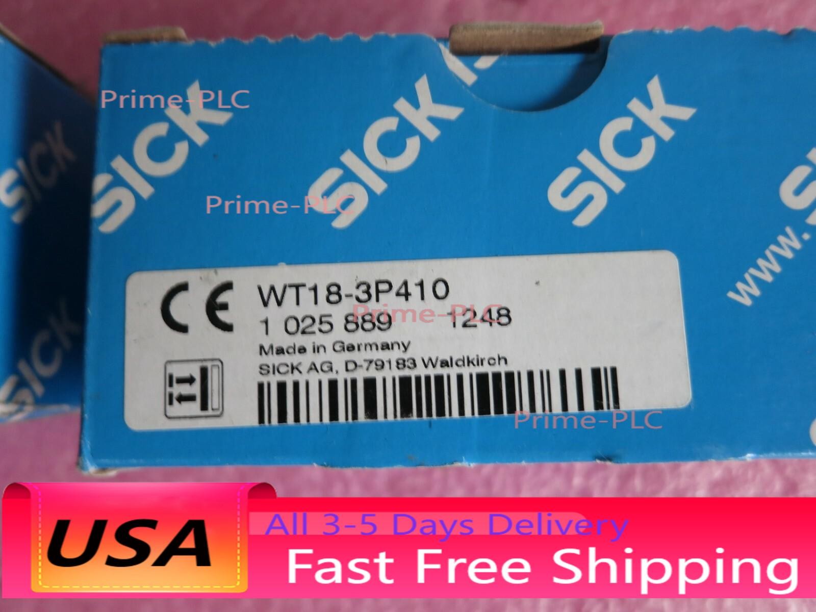 SICK WT18-3P410 Photoelectric Sensor New One WT183P410 Expedited Shipping