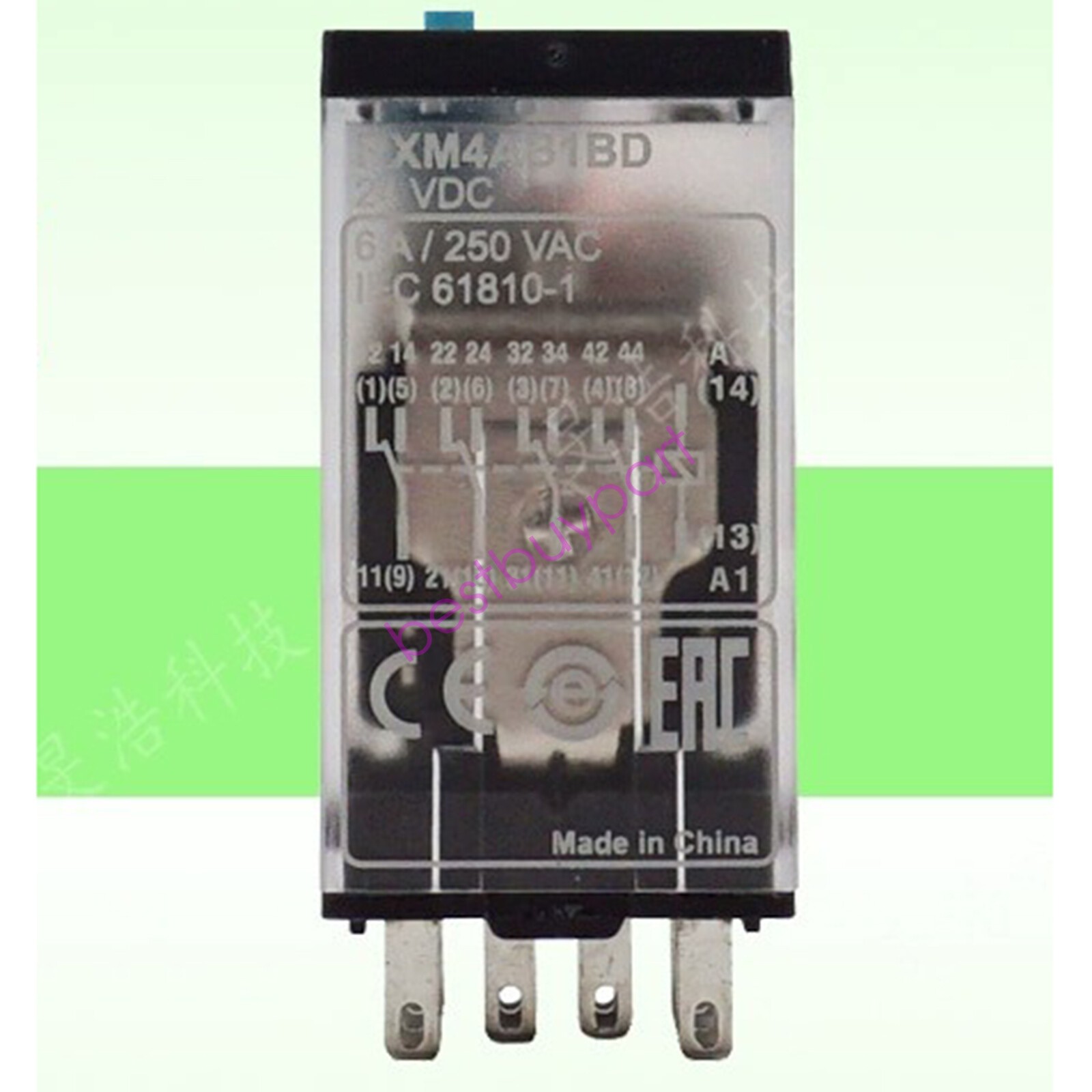 1PC New Schneider RXM4AB1BD 14-Pin Miniature plug-in relay Free Shipping