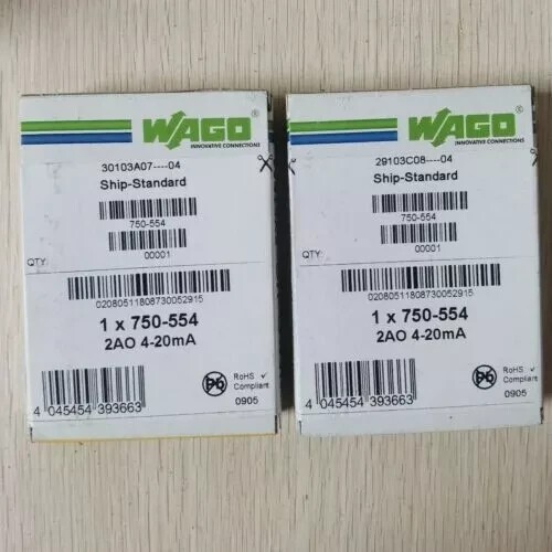 1Pcs Original New WAGO 750-554 Module 750-554