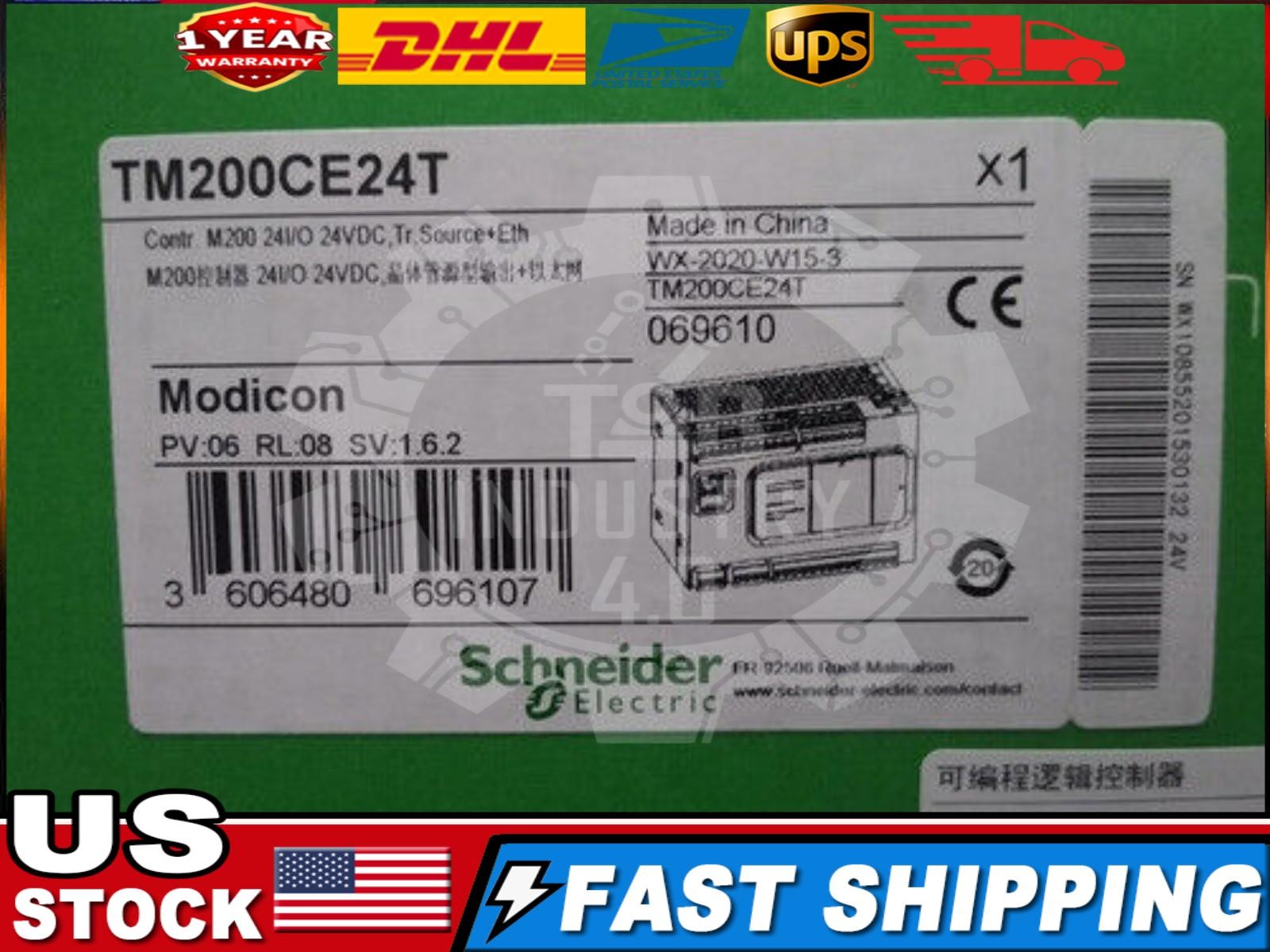 1PC New Schneider TM200CE24T PLC Module Expedited Shipping