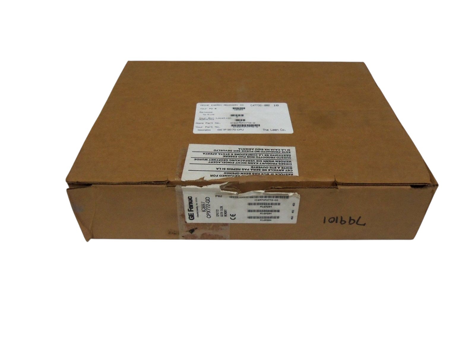 GE FANUC IC697CPX772-GD NSMP