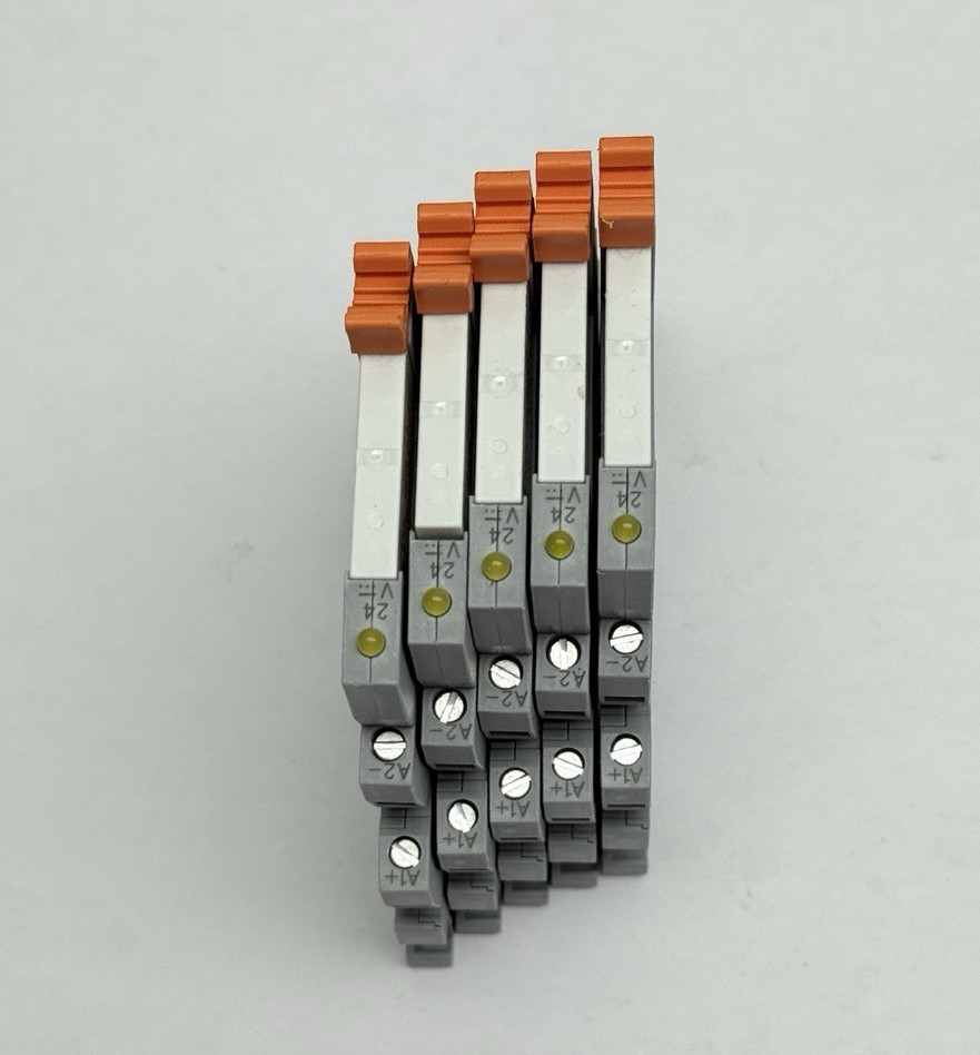 Lot Of 5, Phoenix Contact PLC-RSC-24DC/21, 24VDC Relay