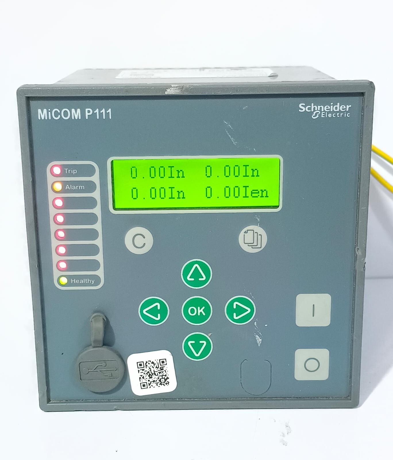 Schneider Electric MICOM P111 3 Phase Overcurrent & Earth Fault Protection Relay