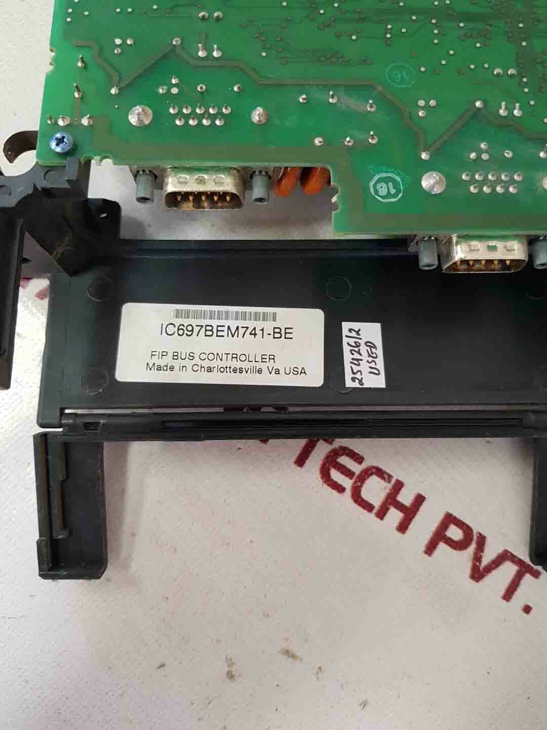Ge fanuc ic697bem741-be fip bus controller