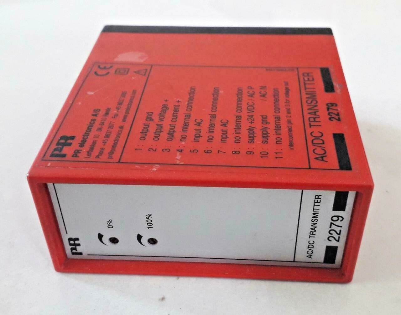 PR electronics 2279 Ac/Dc transmitter New