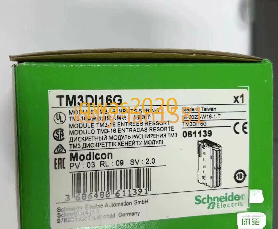 100% Test 1pcs Schneider TM3DI16G Analog Module New