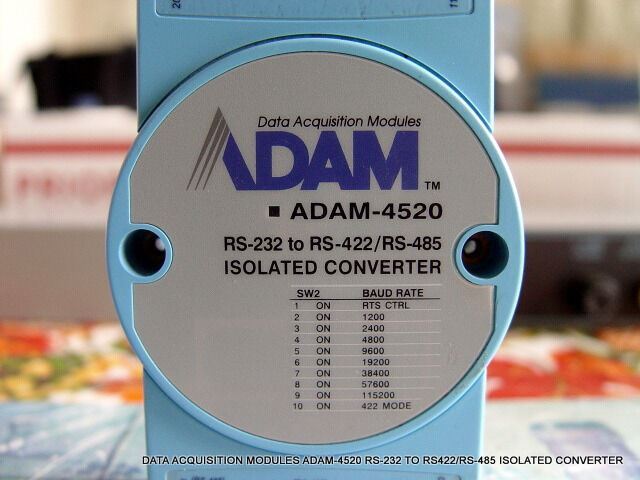 USED DATA ACQUISITION MODULES ADAM-4520 RS-232 TO RS422RS-485 ISOLATED CONVERTER