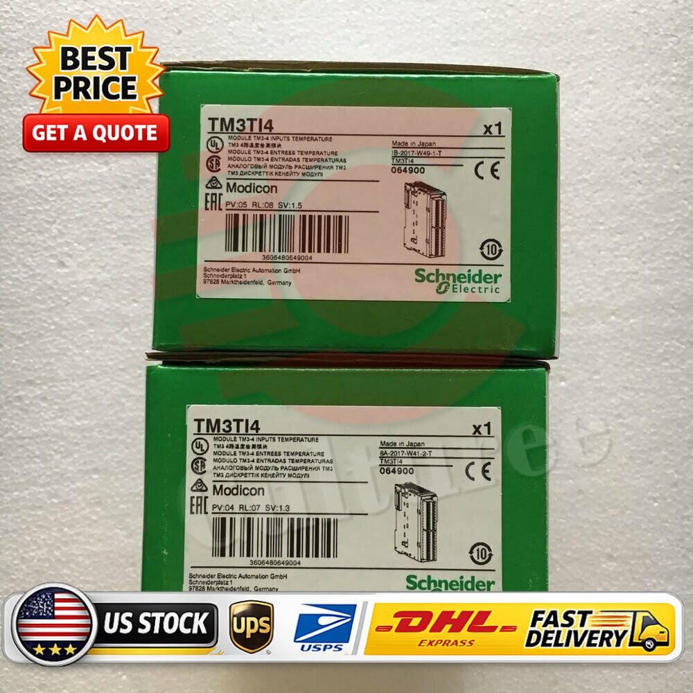 1PC New Schneider TM3TI4 PLC Module In Box Expendited Shipping