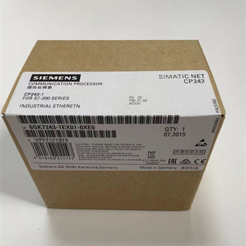 6GK7 243-1EX01-0XE0 SIEMENS 6GK7243-1EX01-0XE0 CP243-1 communications Processor