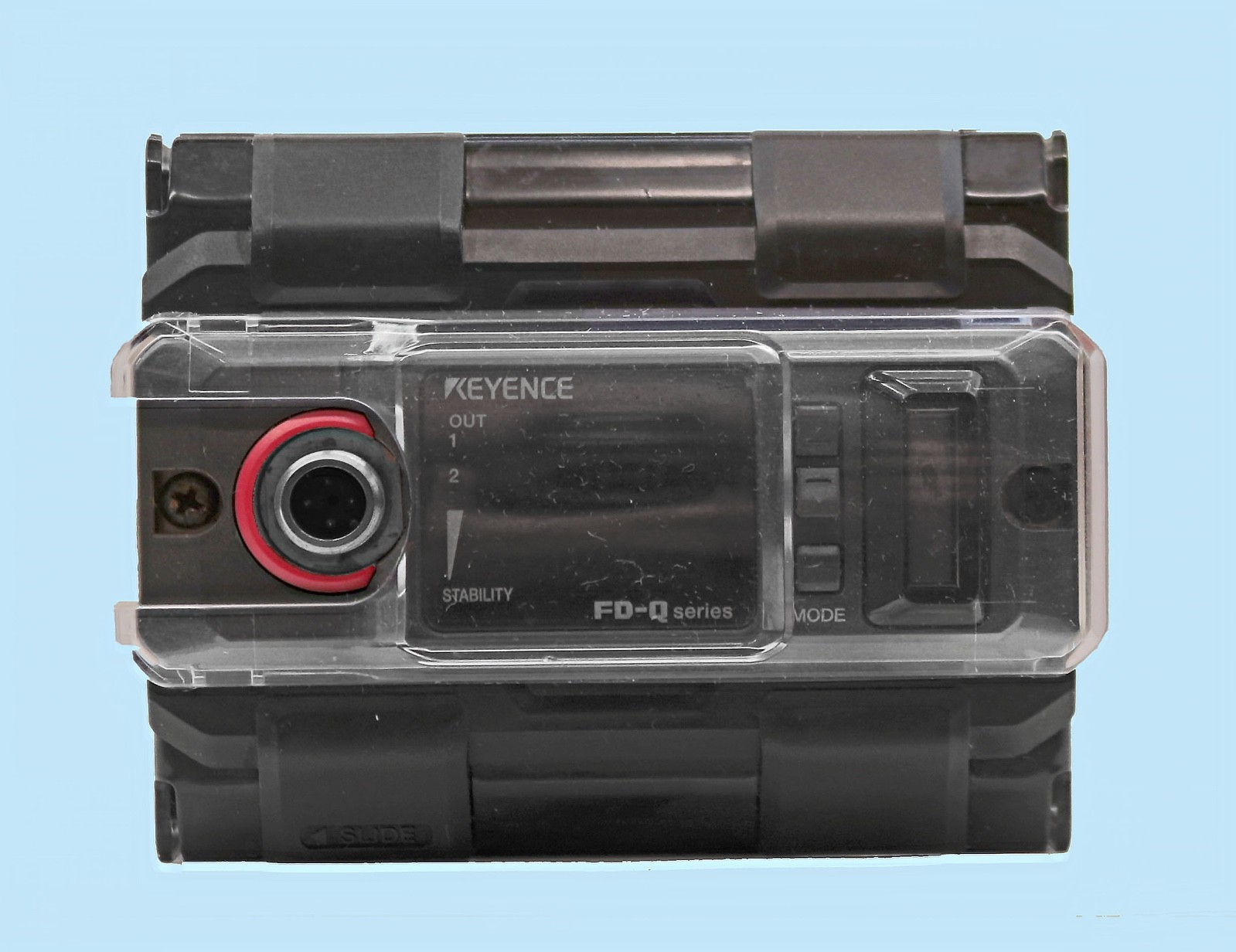 Keyence FD-Q50C Clamp-on Flow Sensor & Clamp