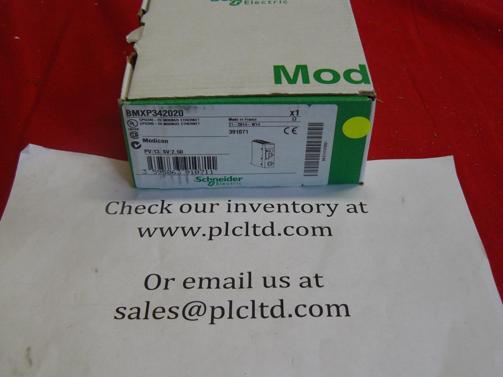 BMXP342020 BRAND NEW Schneider Electric Modicon BMX-P342-020