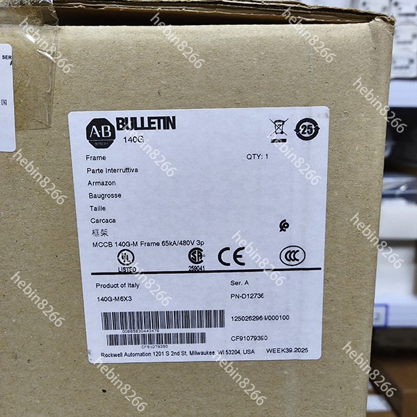 Original 140G-M6X3 Base Frame Fit 630/800A Trip Unit M Frame MCCB
