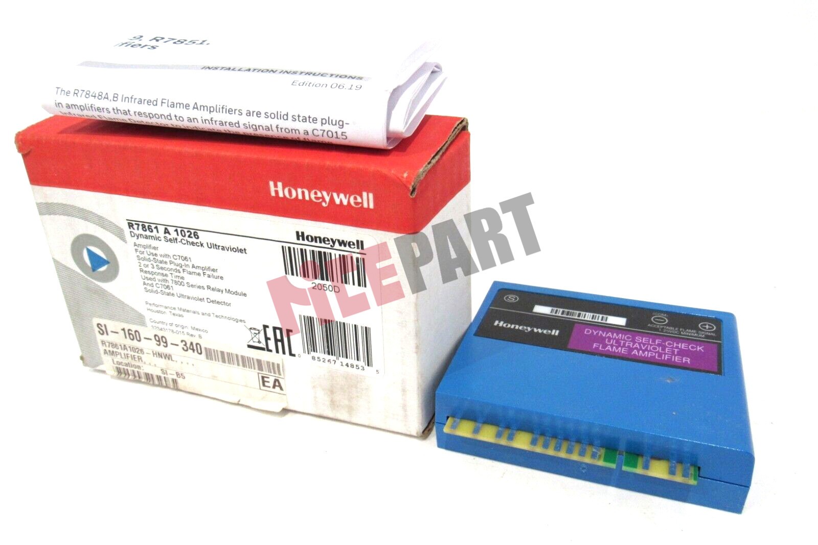 NEW HONEYWELL R7861A-1026 FLAME AMPLIFIER R7861A1026 #S