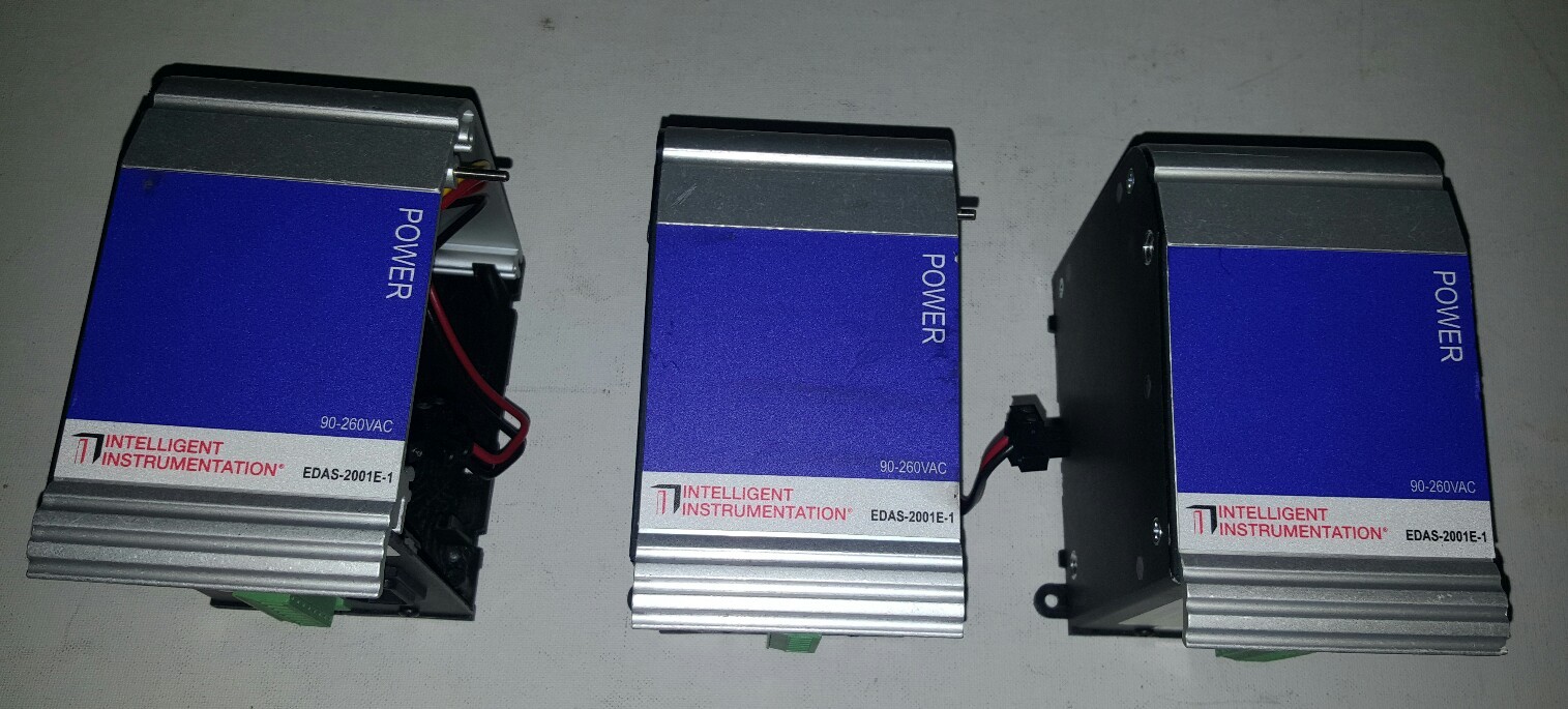 Lot of 3 Intelligent Instrumentation EDAS-2001E-3A