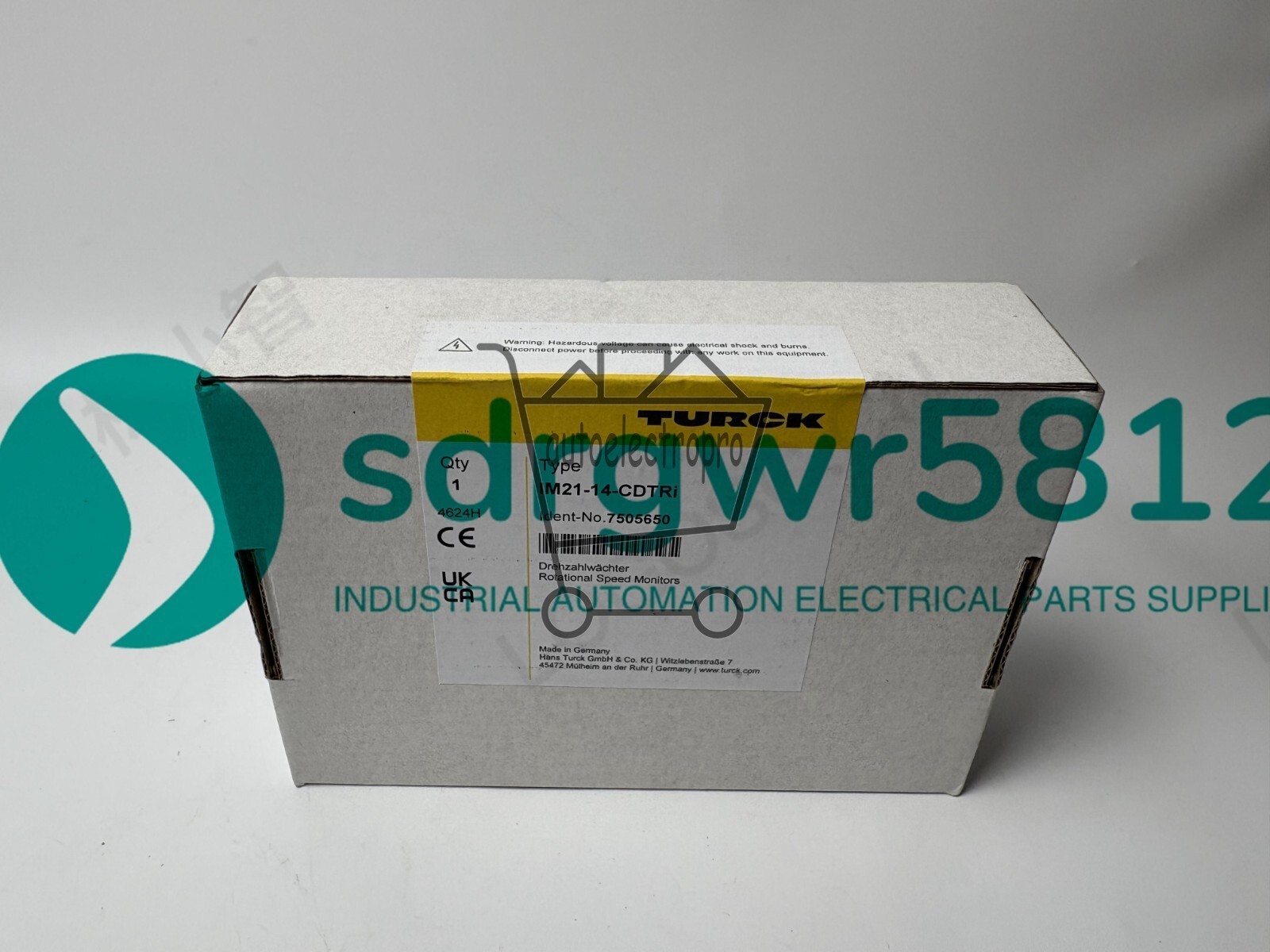 1pcs NEW TURCK IM21-14-CDTRI Isolator 7505650 Speed Monitorbda ~