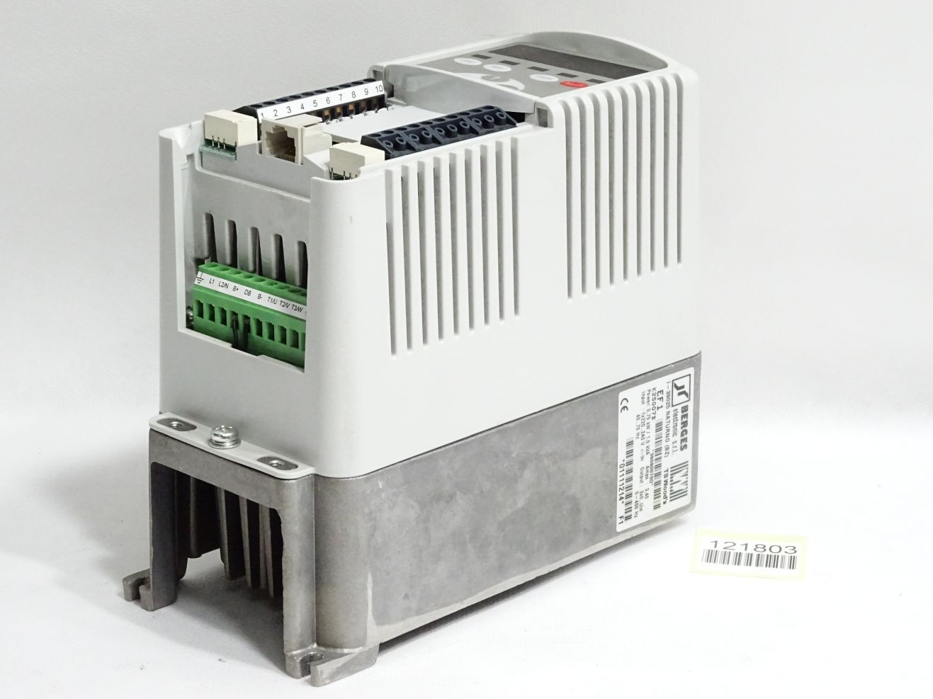 Berges Electronic TB Wood’s Microdrive Variable Frequency Drive EF1 K2S007B 0.75kW