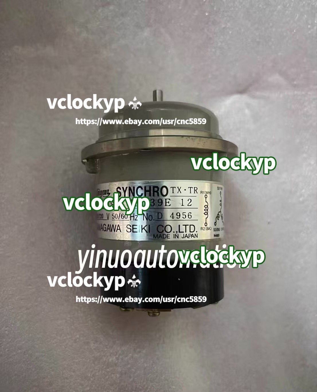 TAMAGAWA SEIKI TS4N39E12 Rudder Angle Indicator Motor DHL/UPS/Fedex