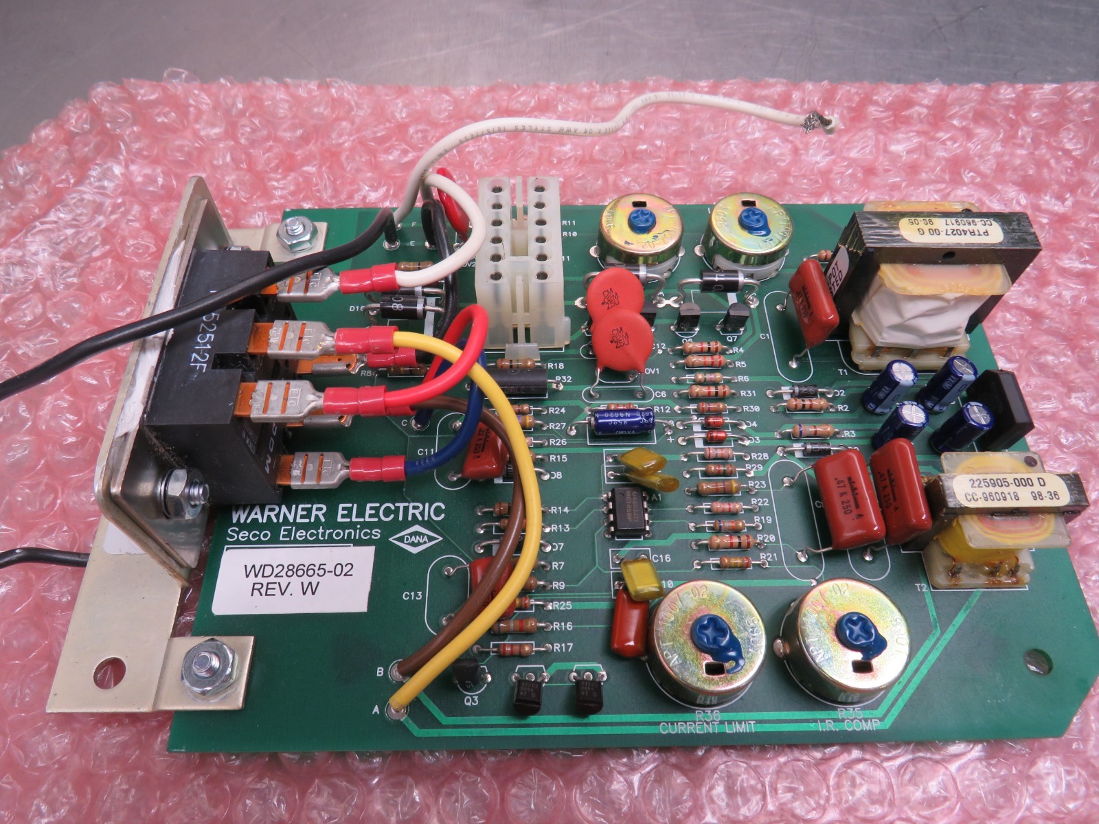 Warner Electric WD28665-02 Rev W