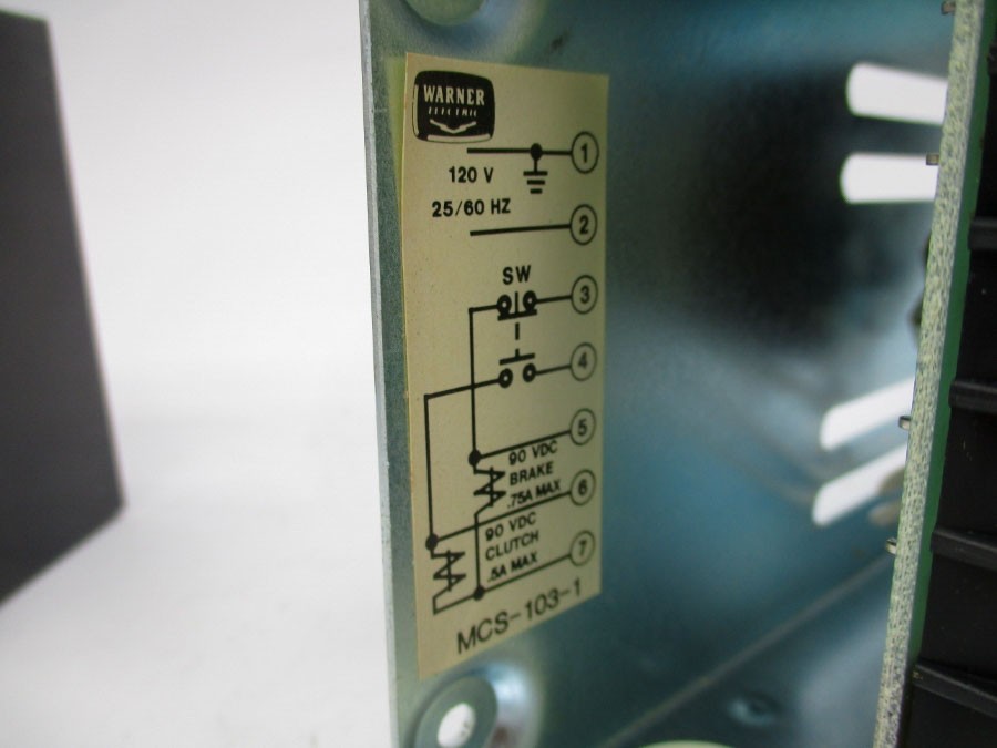 WARNER ELECTRIC 6010-448-002 MCS-103-1 NSMP