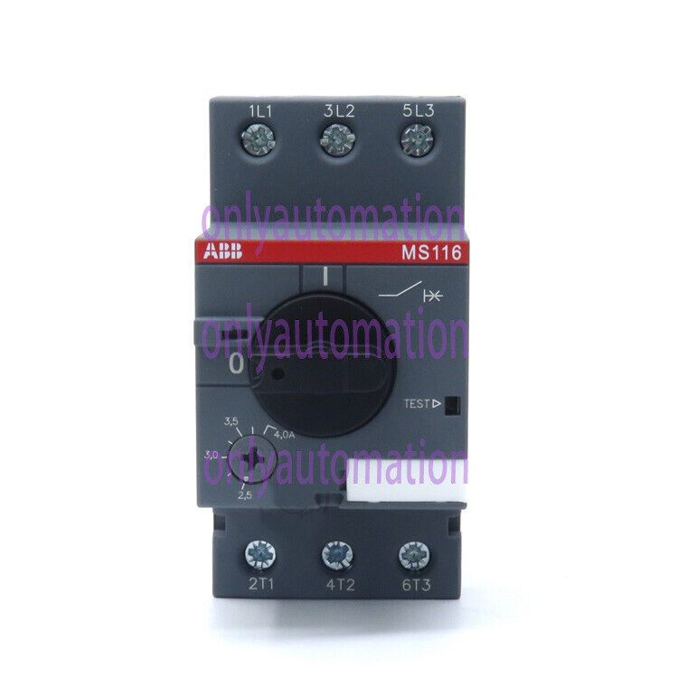 1pc new ABB MS116-1.6 Manual Motor Starter 1.0-1.6A 1SAM250000R1006