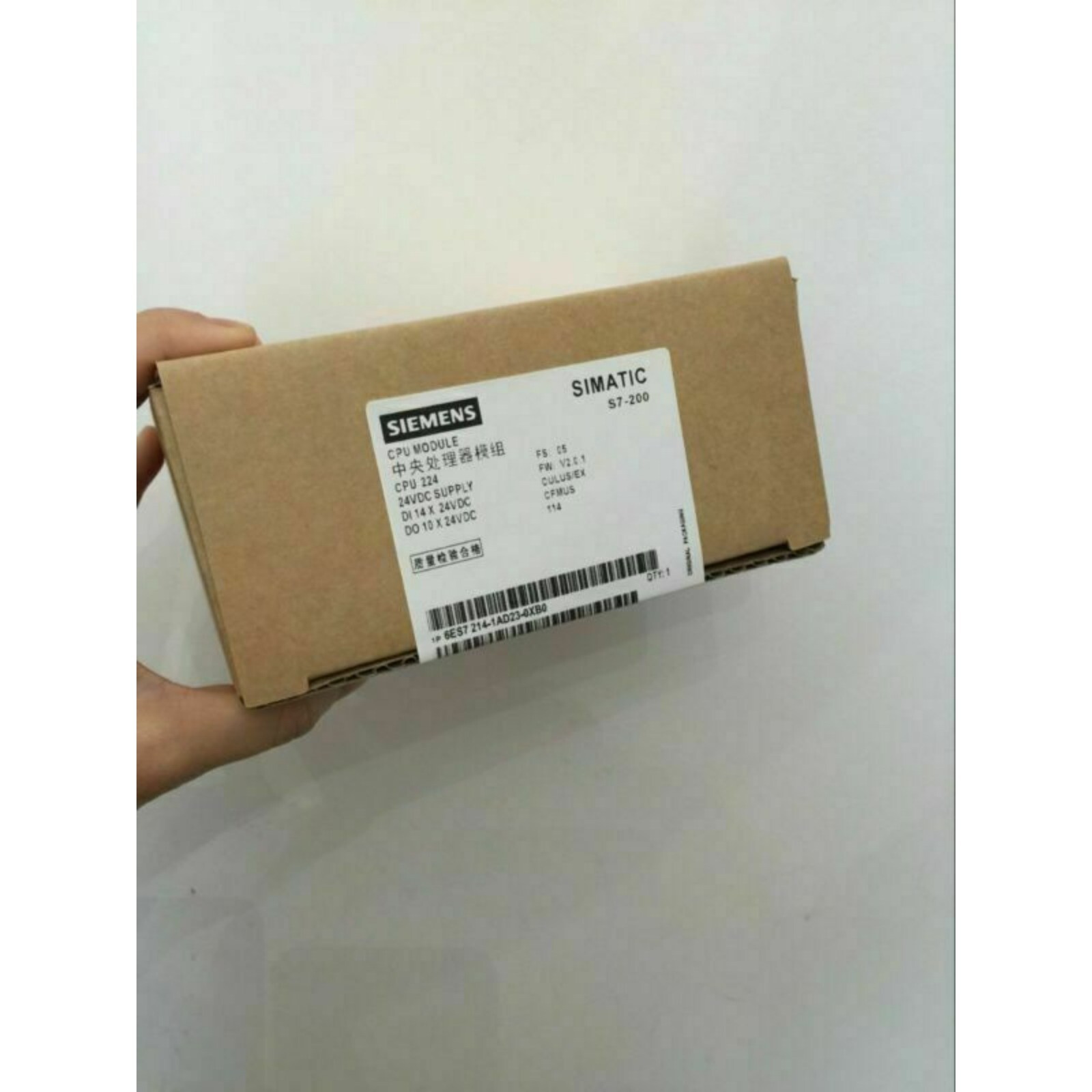 New Siemens 6ES7214-1AD23-0XB0 6ES7 214-1AD23-0XB0 SIMATIC S7-200, CPU 224