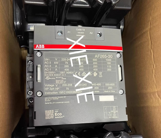 1PCS Brand new ABB AF265-30-11-13 100-250V contactor shipping Via Fedex or DHL