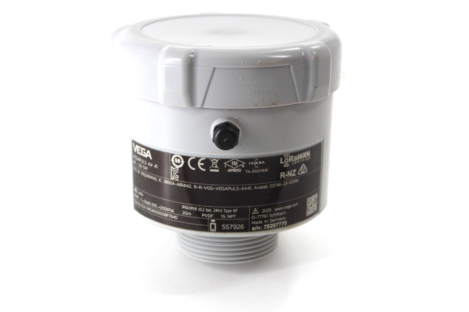 VEGA VEGAPULS Air 41 Autarkic Radar Sensor