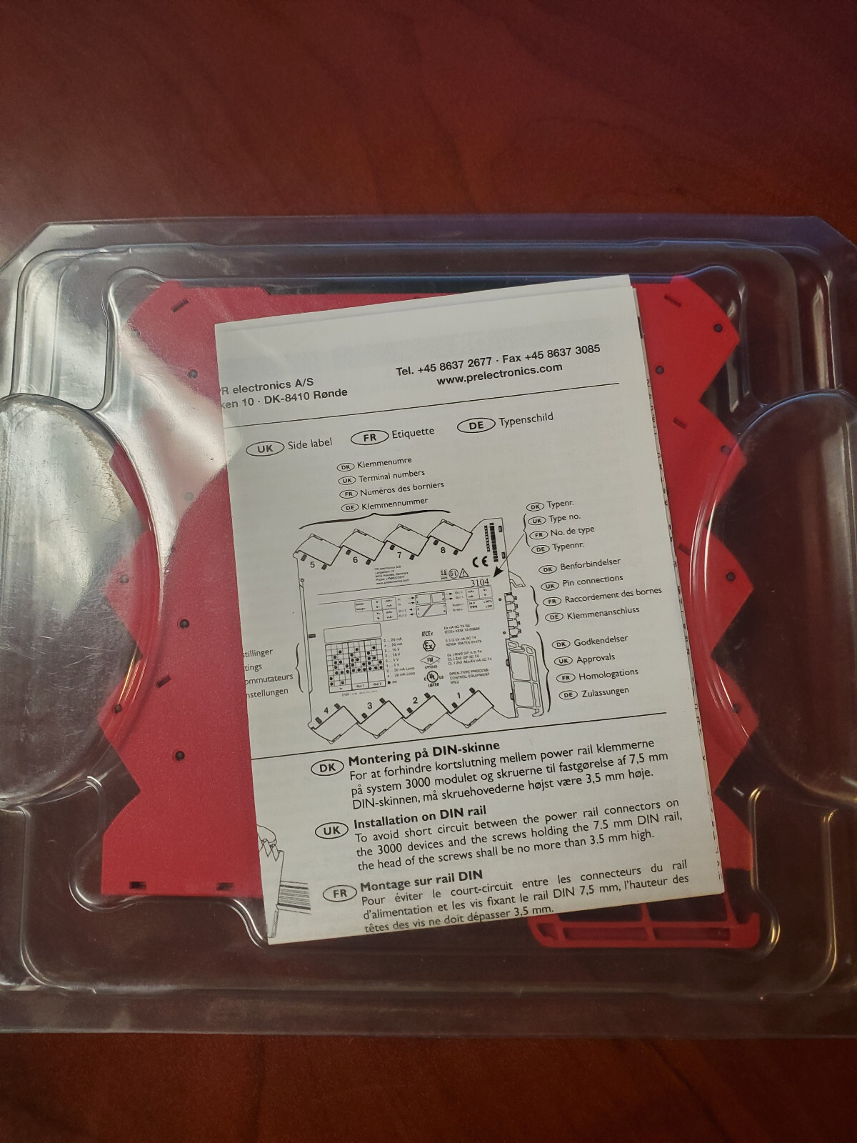 PR ELECTRONICS 3104 / 3104 (BRAND NEW)