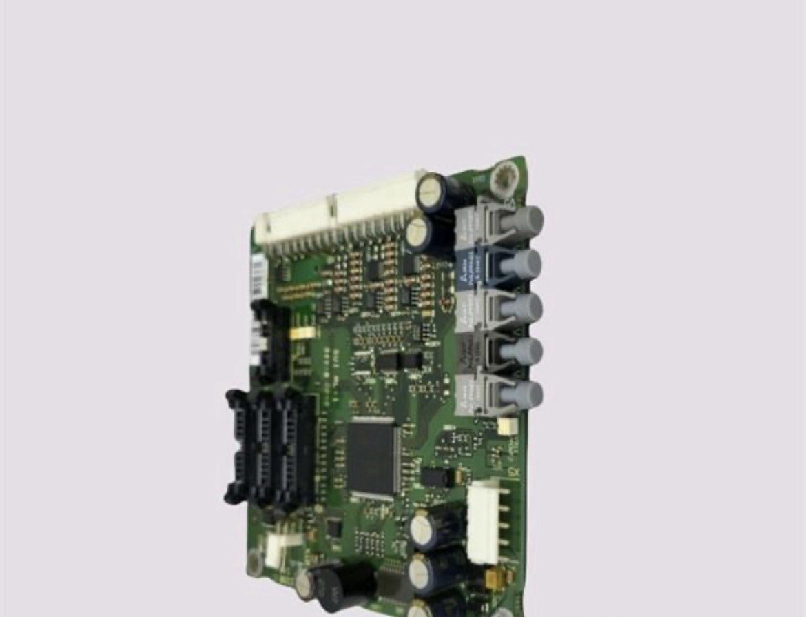 ABB – AINT-12C communication fiber optic board Used -testing Good