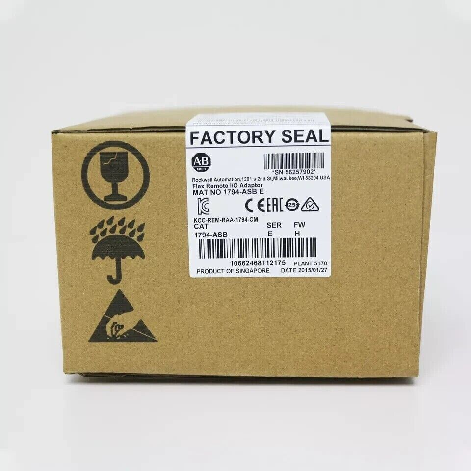 New Factory Sealed Allen-Bradley 1794−ASB 1794ASB New in Box Free Shipping PLC