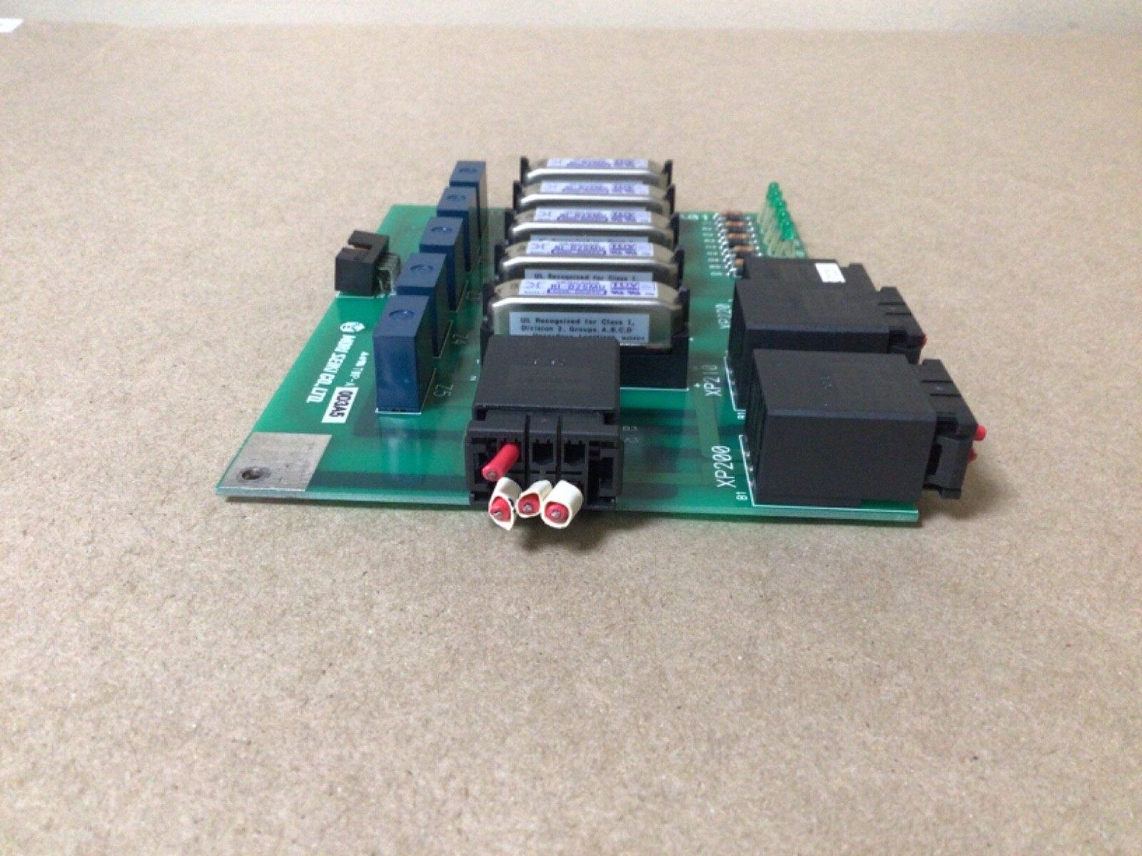Mori Seiki AP-DTPBU-E76039A01 Relay Board XP220 #267PT36FML