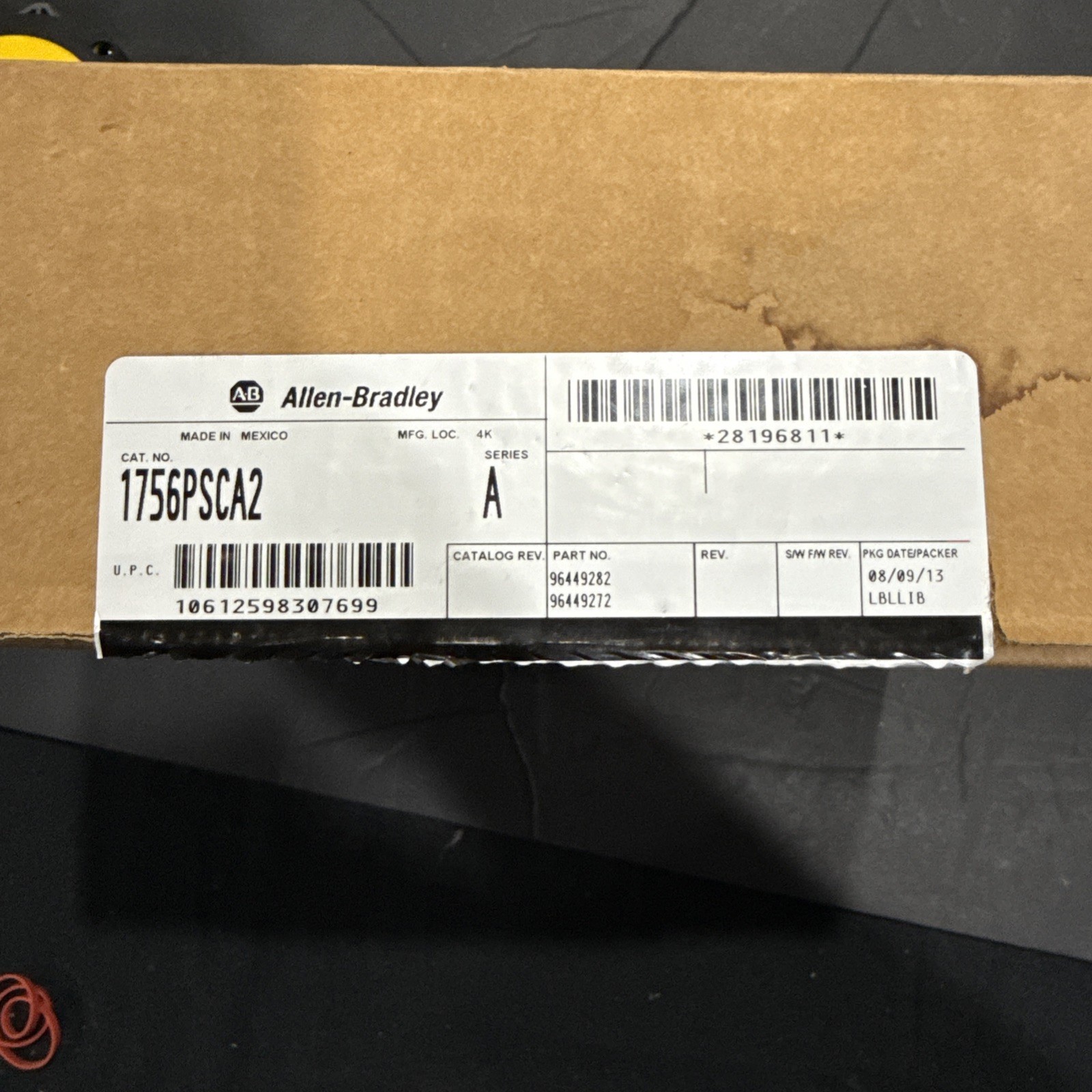 New Surplus Allen Bradley 1756-PSCA2 /A Chassis Adapter Module
