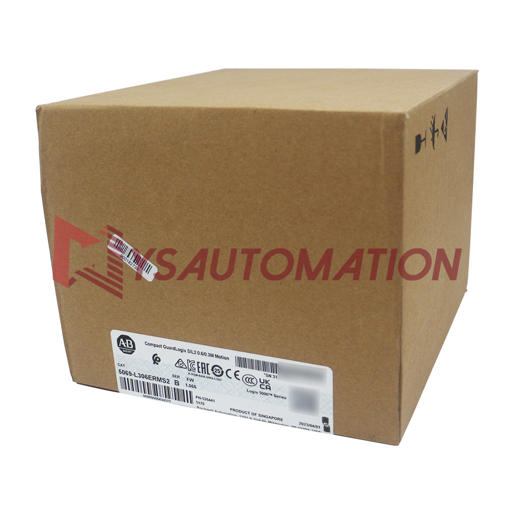 100%NEW Allen Bradley 5069-L306ERMS2 Safety PLC Controller Compact GuardLogix