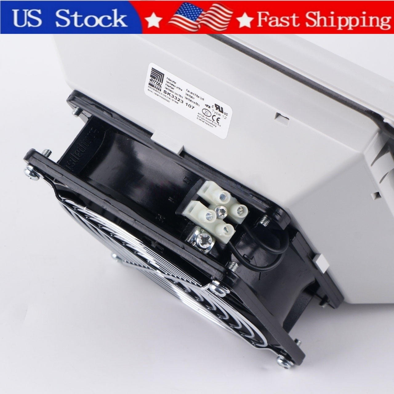 SK3323.107 1PCS New Rittal SK3323.107 230VAC Cabinet Filter Fan Fast shipping