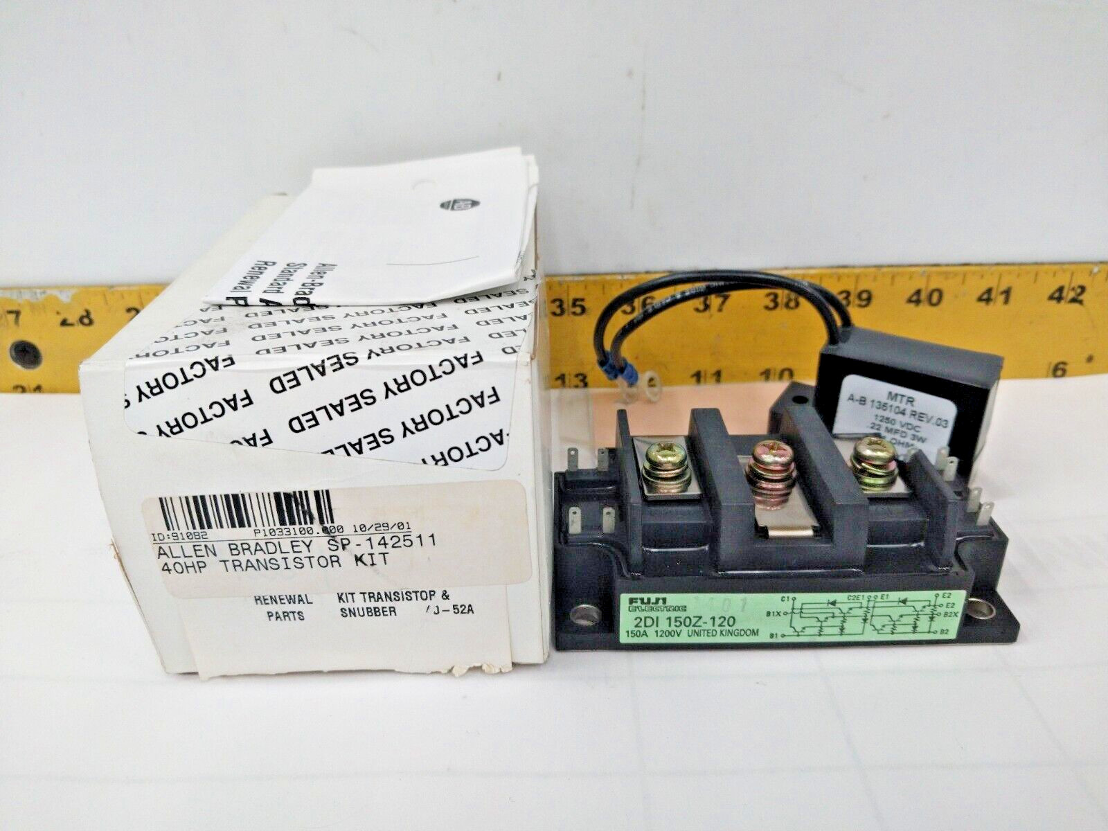 NEW ALLEN BRADLEY TRANSISTOR & SNUBBER KIT 40-52 AMP 142511 SERIES A