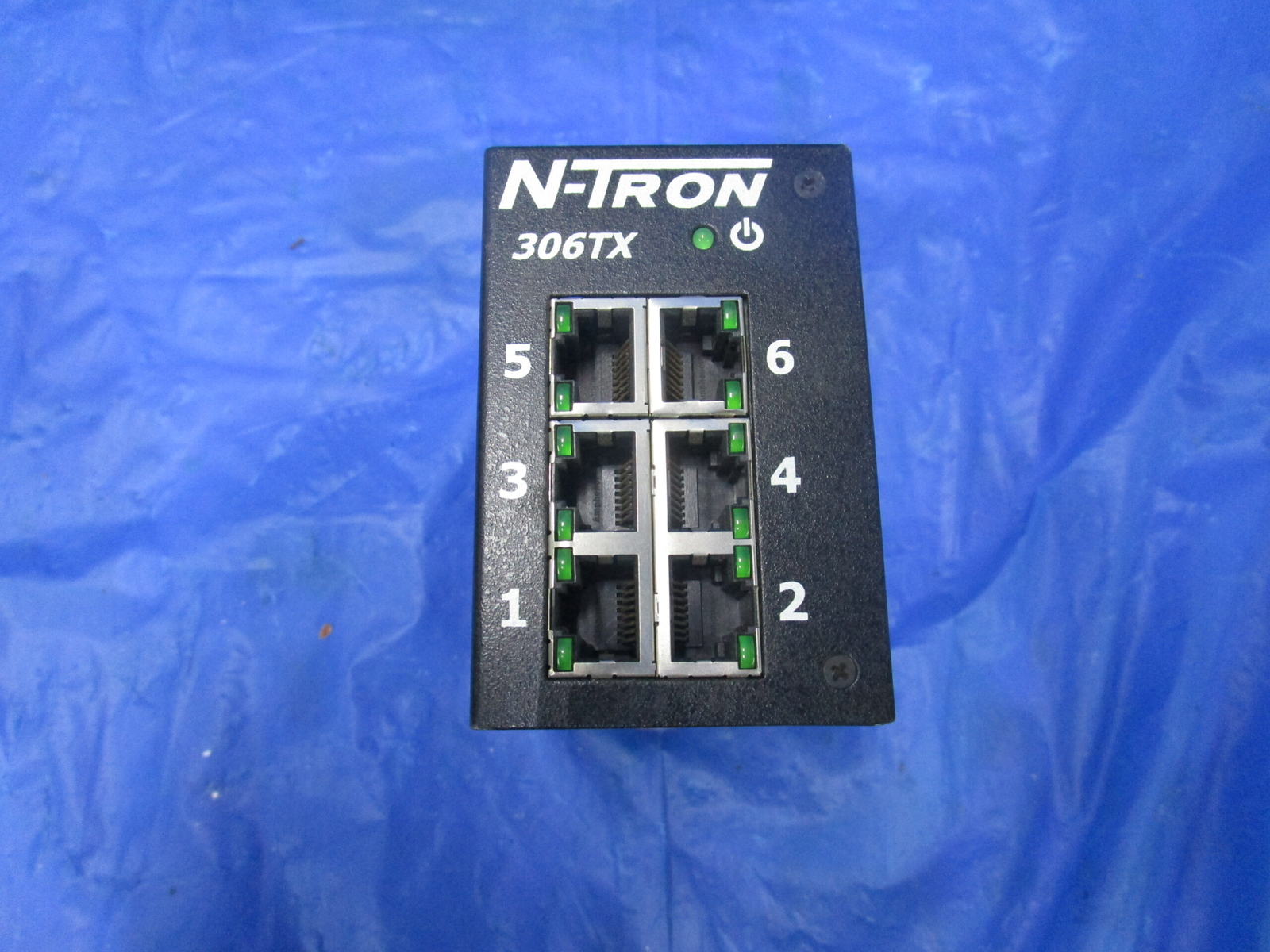 N-TRON INDUSTRIAL ETHERNET SWITCH 306TX 0.5A 10-30V 1 Y WARRANTY