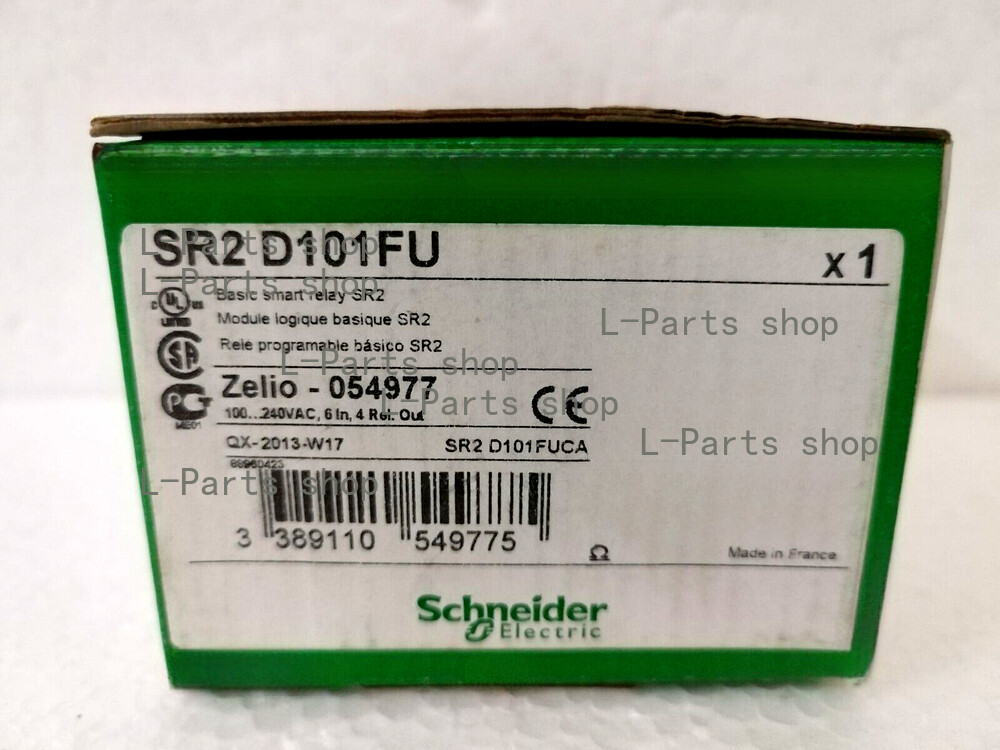 Schneider SR2D101FU Compact Smart Relay, Zelio Logic, 10 I/O, 100…240 V AC