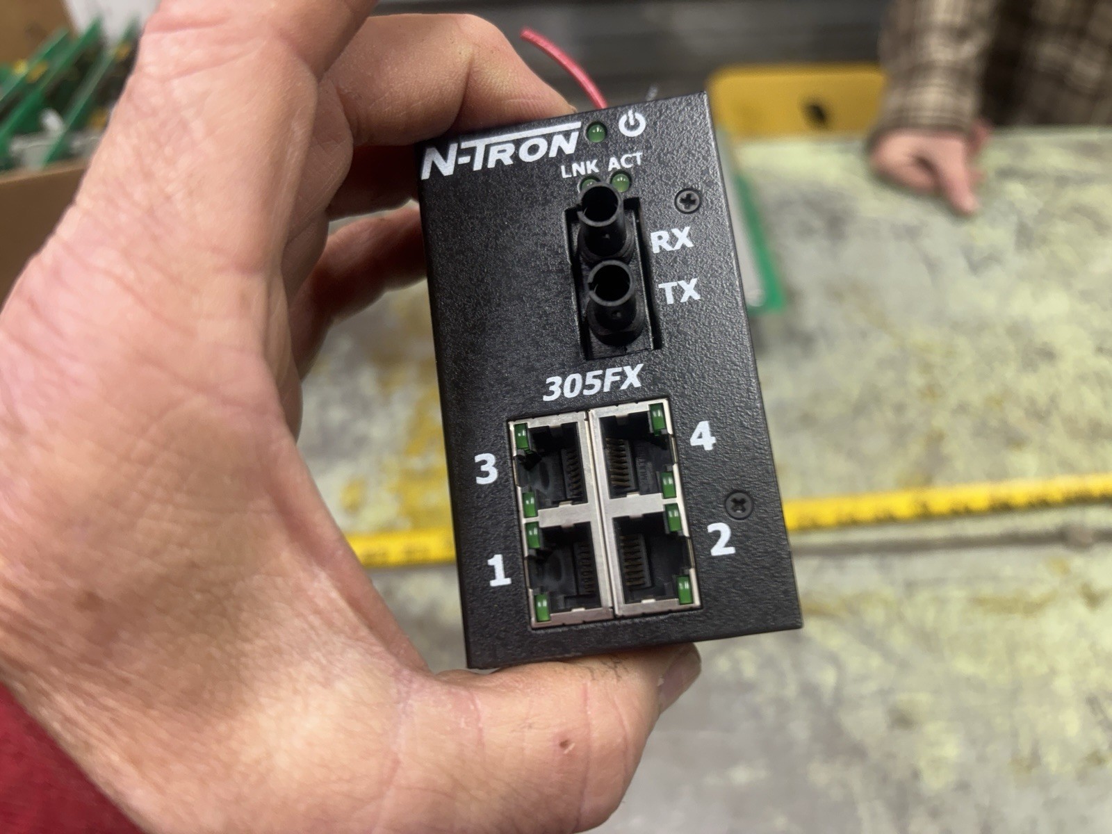 N-TRON Ethernet Switch 10-30V 305FX-ST